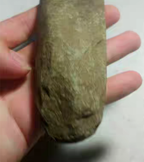 包邮红山文化石器！远古石斧！细石斧！刃口有...