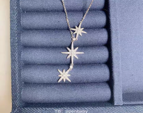 转卖925纯银项链 锁骨链 ，盒子都在 感...