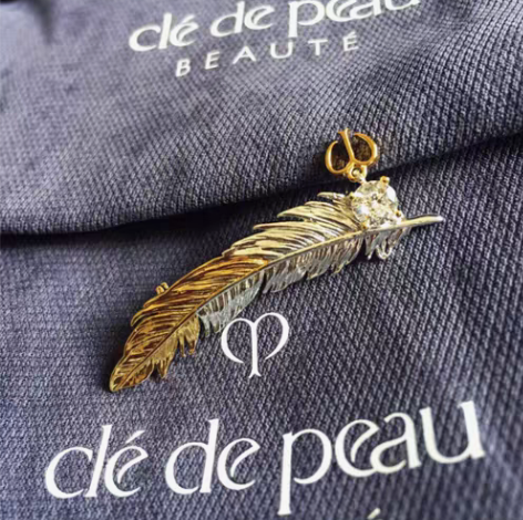 包邮CPB   定制羽毛胸针 CPB品牌定...