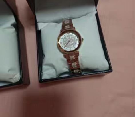 包邮韩国TT手表女ins风复古时尚满天星钢...