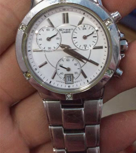 包邮CASIO女装电子表，正常行走， 不包...