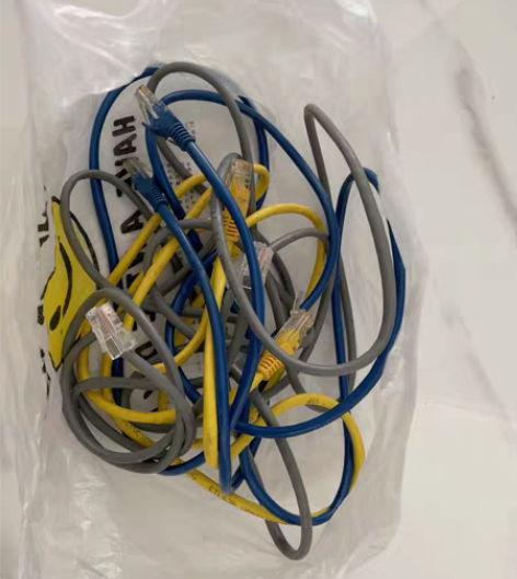 网线（三根） 二手物品不退不换！￥45