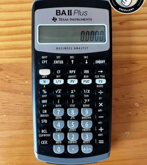 转卖德州仪器BAII plus金融计算器B...