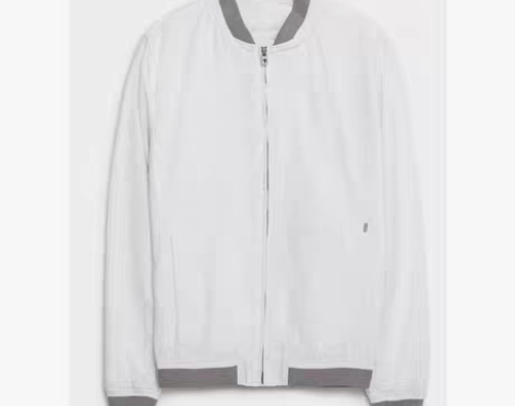 转卖ZARA 男装 泡泡纱棒球外套 031...