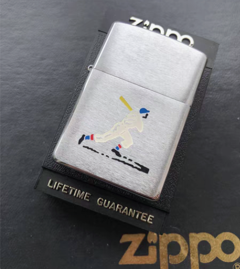 包邮zippo 1998年98c运动棒球全...
