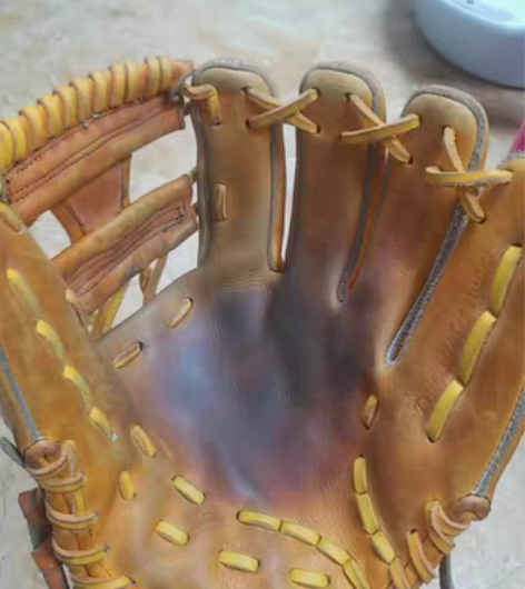 包邮久保田L7S棒球手套，皮绳半年前全部换...