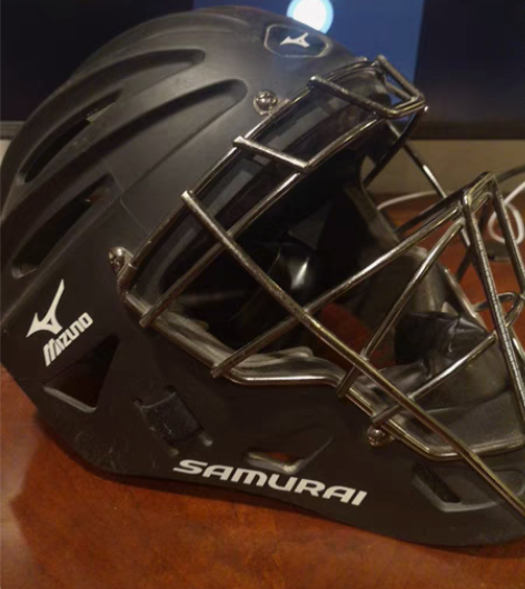 美津浓棒球samurai武士系列捕手一体式...