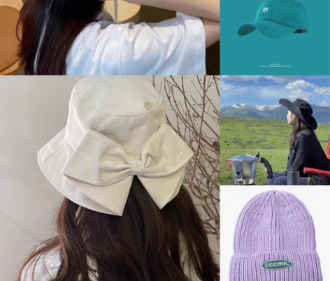 包邮捡漏了 六件帽子一起出 打包发货绝对便...