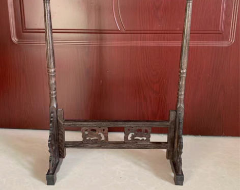 包邮榫卯工艺，文房四宝笔挂，十二挂笔架 高...