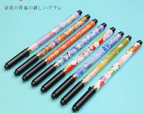 包邮日本Sakura樱花古都新毛笔akas...