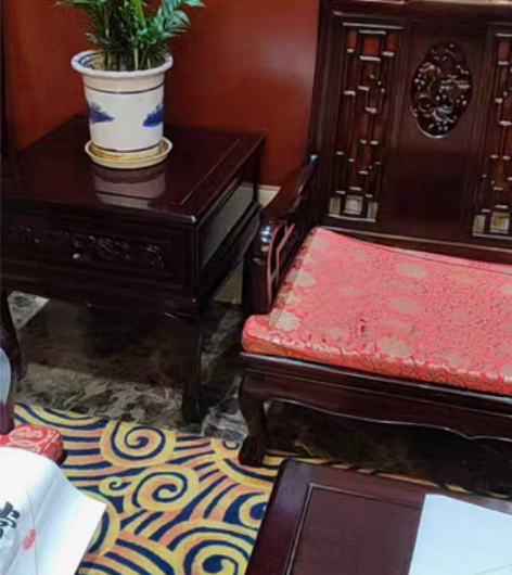 包邮箴言:如日之升 毛笔书法作品 敬临启功...