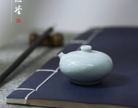 转卖文房砚滴水滴砚台小楷毛笔字专用问心堂书...