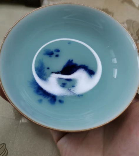 包邮清釉鳜鱼普洱大杯 感兴趣的话点“我想要...