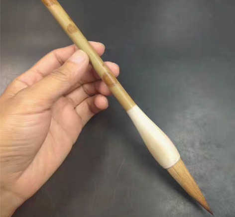 包邮红湘妃竹纯狼毫毛笔一支 红湘妃竹纯狼毫...