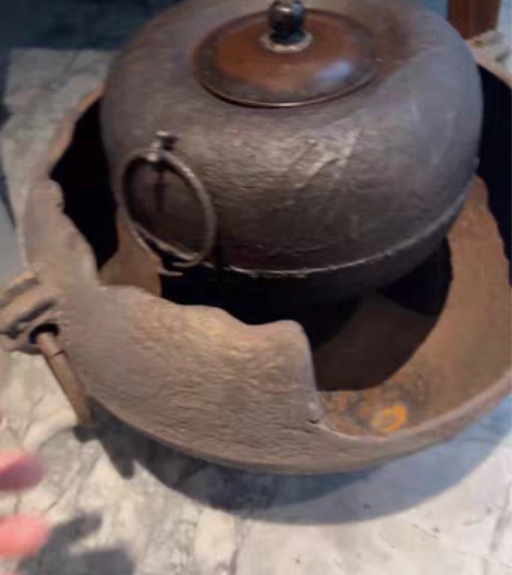 日本 明治时期 金寿堂造  建仁寺 风炉 ...