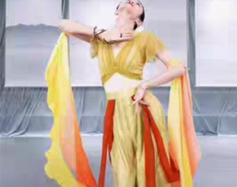 转卖江左豆花老师元夕敦煌舞蹈服演出服（裤子...