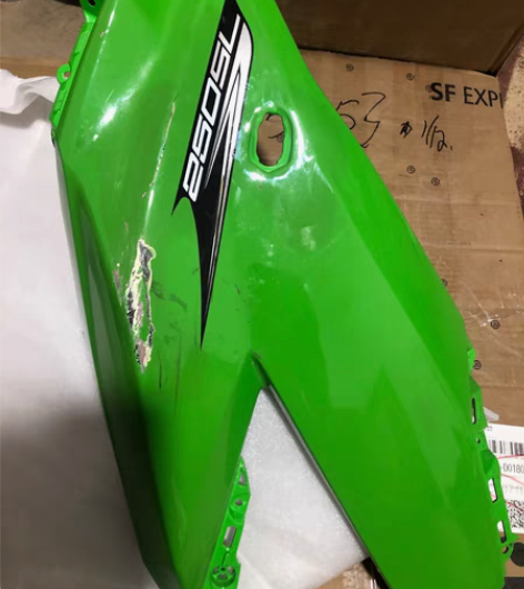 川崎忍者250做漆，摩托车专业做漆，修复，...