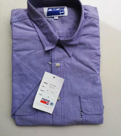 外贸出口男士全棉短袖衬衣 出口日本成衣，牛...