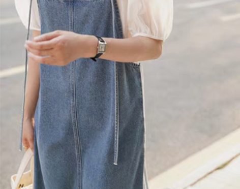 转卖5siss 2021夏裙子韩版背带裙吊...