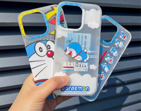 包邮全新洛克Rock哆啦A梦苹果13系列潮...