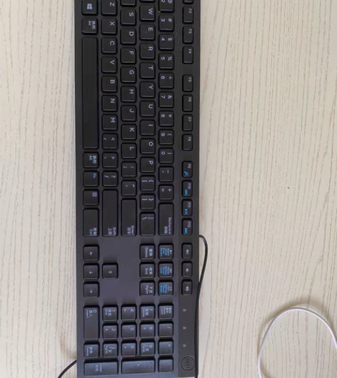 包邮Dell/戴尔电脑键盘鼠标套装有线US...