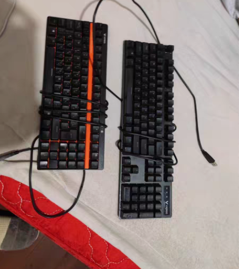 包邮雷柏机械键盘 打包出 个别按键触控失灵...