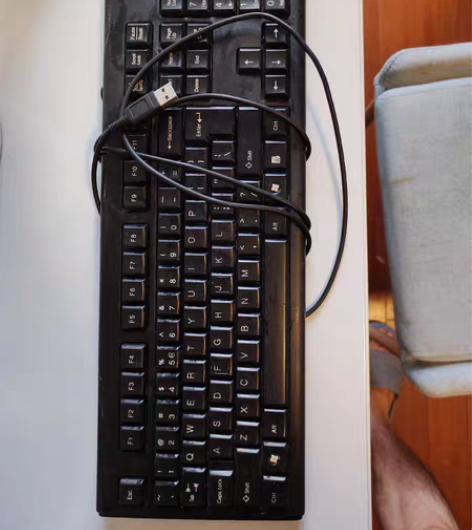 包邮双飞燕有线usb口键盘wk-100低价...