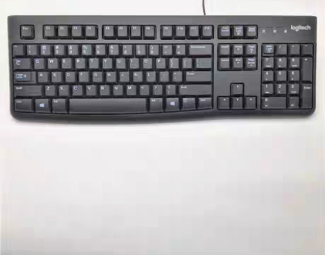 包邮99新 罗技正品K120办公有线键盘 ...