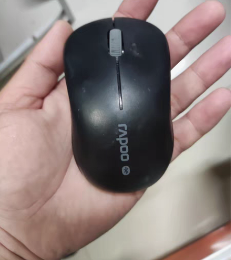 包邮雷柏无线蓝牙鼠标,使用5号电池一节,不...