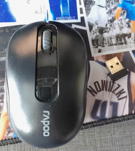 包邮雷柏M10M218电脑无线微声鼠标 笔...