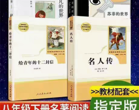包邮苏菲的世界名人传平凡的世界给青年的十二...