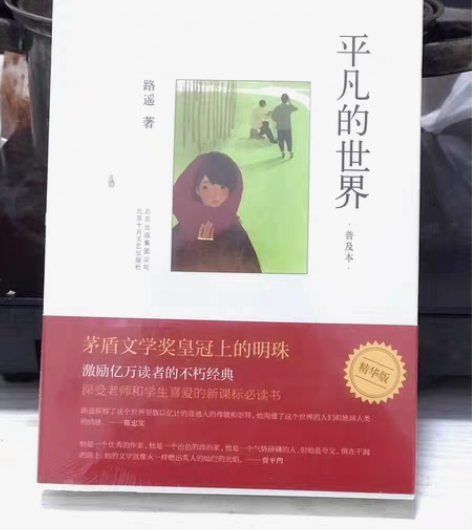包邮《平凡的世界》普及本，全新未拆封，塑封...