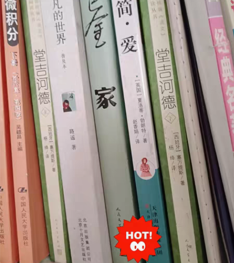 堂吉诃德，简爱，平凡的世界，家 感兴趣的话...