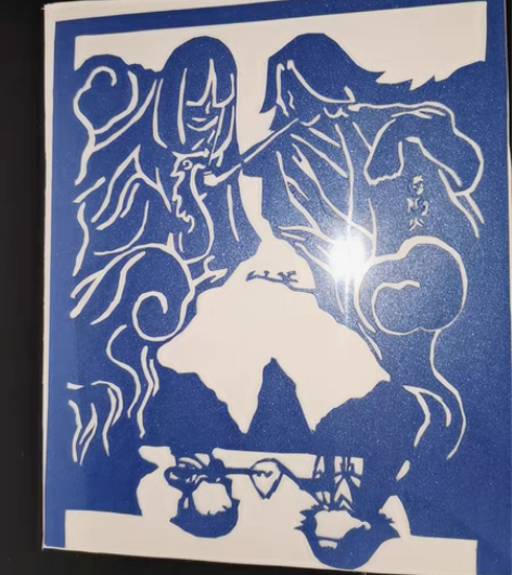 动漫纸雕，可来图定制，蓝溪镇，罗小黑战记，...