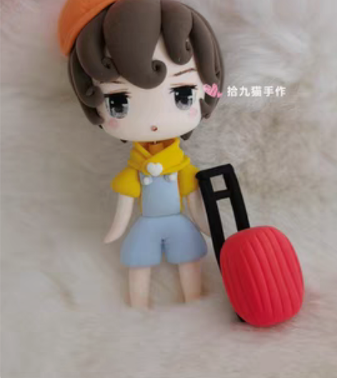 包邮超轻粘土小男孩 特价39元包邮，现货一...