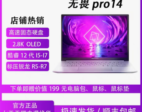 Asus/华硕无畏Pro14 15 16酷...