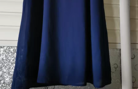 拉夏贝尔下面一个品牌，雪纺深蓝色，s码，s...