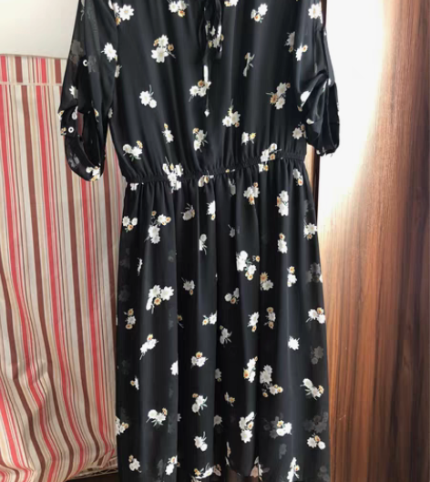 包邮拉夏贝尔旗下品牌7M长款连衣裙一条，尺...