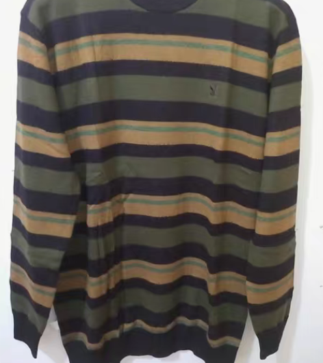 包邮花花公子羊绒衫男中青年男士圆领羊毛衫加...