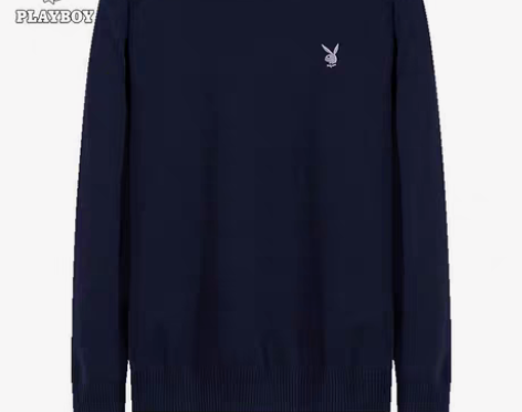 包邮花花公子圆领卫衣男士t恤秋季新款针织衫...