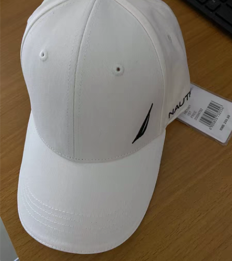 包邮NAUTICA帽子,白色全新,原价29...