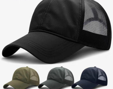 店面清仓，帽子男士夏季透气鸭舌帽速干钓鱼太...