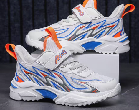 转卖回力男童鞋子2021春季新款网面透气跑...