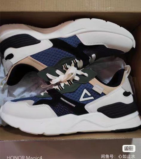 包邮匹克超轻运动跑步鞋，很不错的一双鞋，牛...