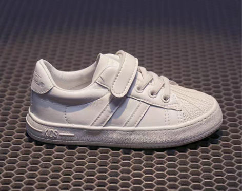 转卖回力童鞋儿童秋季幼儿园室内小白鞋皮面防...