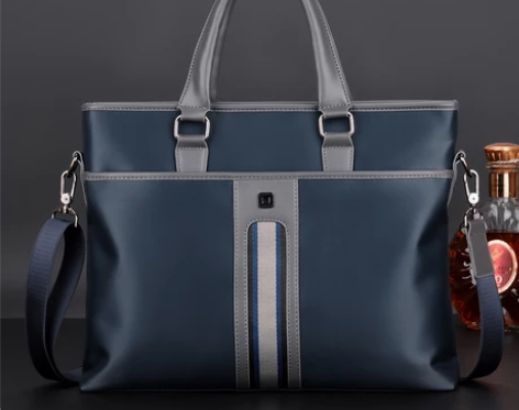 转卖男包牛津布男士手提包包商务休闲单肩斜挎...