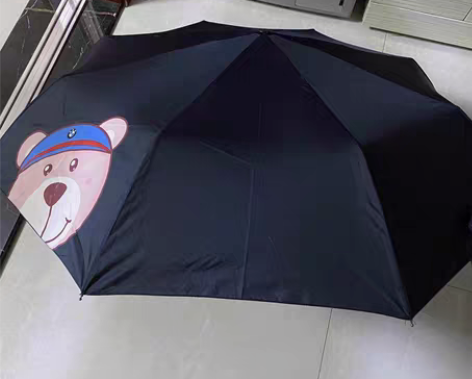 包邮精品宝马BMW 小熊雨伞三折晴雨伞全自...