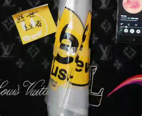 包邮drew house雨伞透明长柄遮阳伞...