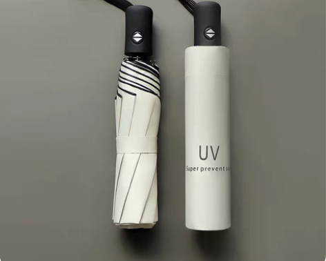 包邮折叠自动雨伞女学生韩版晴雨两用防晒遮阳...