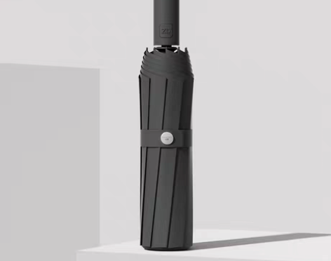 转卖左都全自动黑胶折叠太阳伞遮阳防晒防紫外...